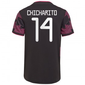 Jalkapallo Pelipaidat Meksiko Chicharito 14 Kotipaita 2021 Lyhythihainen